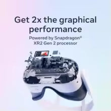 Meta Quest 3S 128GB – All-in-One Mixed Reality Headset for Immersive VR/MR Experiences