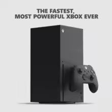 Microsoft Xbox Series X 1TB SSD Video Game Console (Disc Edition)- Black