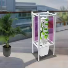 6-Tiers 30 Planting Holes Hydroponics Vertical Growing Kit