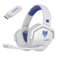 NUBWO G06 2.4G Dual Wireless Gaming Headset 5ms Low Latency 7.1 Surround ENC Mic For PC PS4 PS5 Gaming Bluetooth Headphones