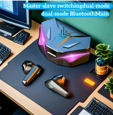 X15 TWS Wireless Bluetooth Headset LED Display Gamer Earbuds with Mic Wireless Headphones Noise Cancelling Bluetooth Earphones
