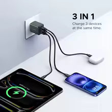 Upgrade In One Click Bundle, Tempered Glass(Moto G, Samsung), 30 Watt Charger, & Pop Socket